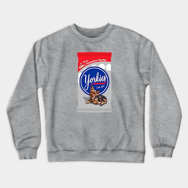 Yorkies Candy Crewneck Sweatshirt by 1up VS CPU